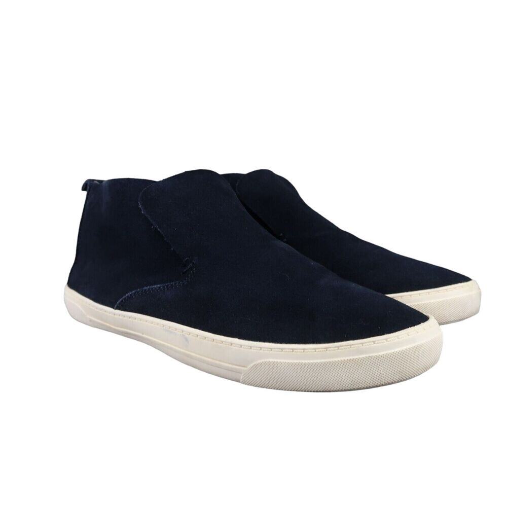 Dolce Vita Shoes Womens 11 Sneakers Casual Slip On Bootie Mid Leather Blue DV